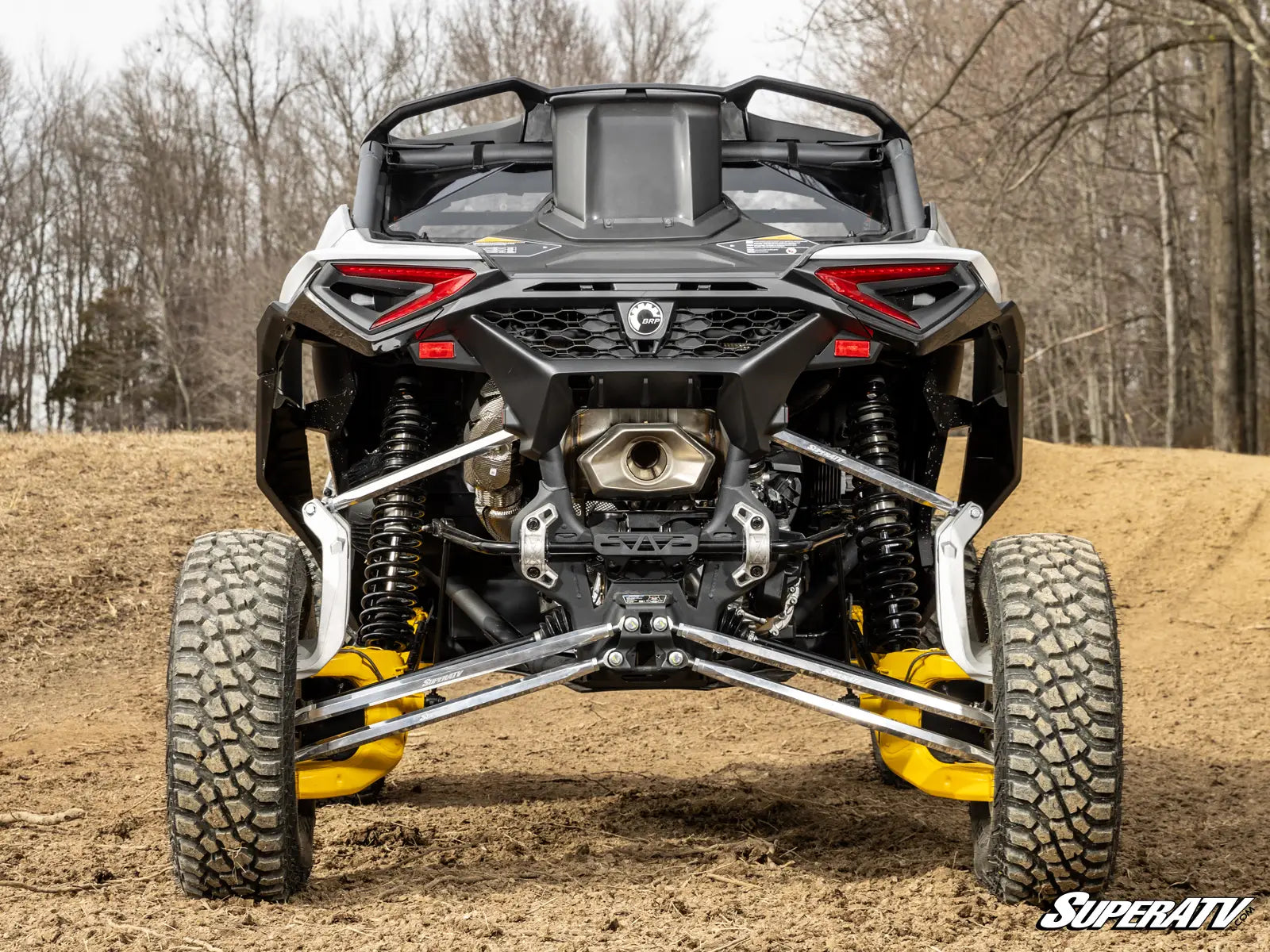 Can-Am Maverick R Scratch-Resistant Rear Windshield image 1