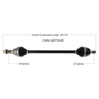 Can-Am Maverick X3 64" Heavy Duty Axle image 4