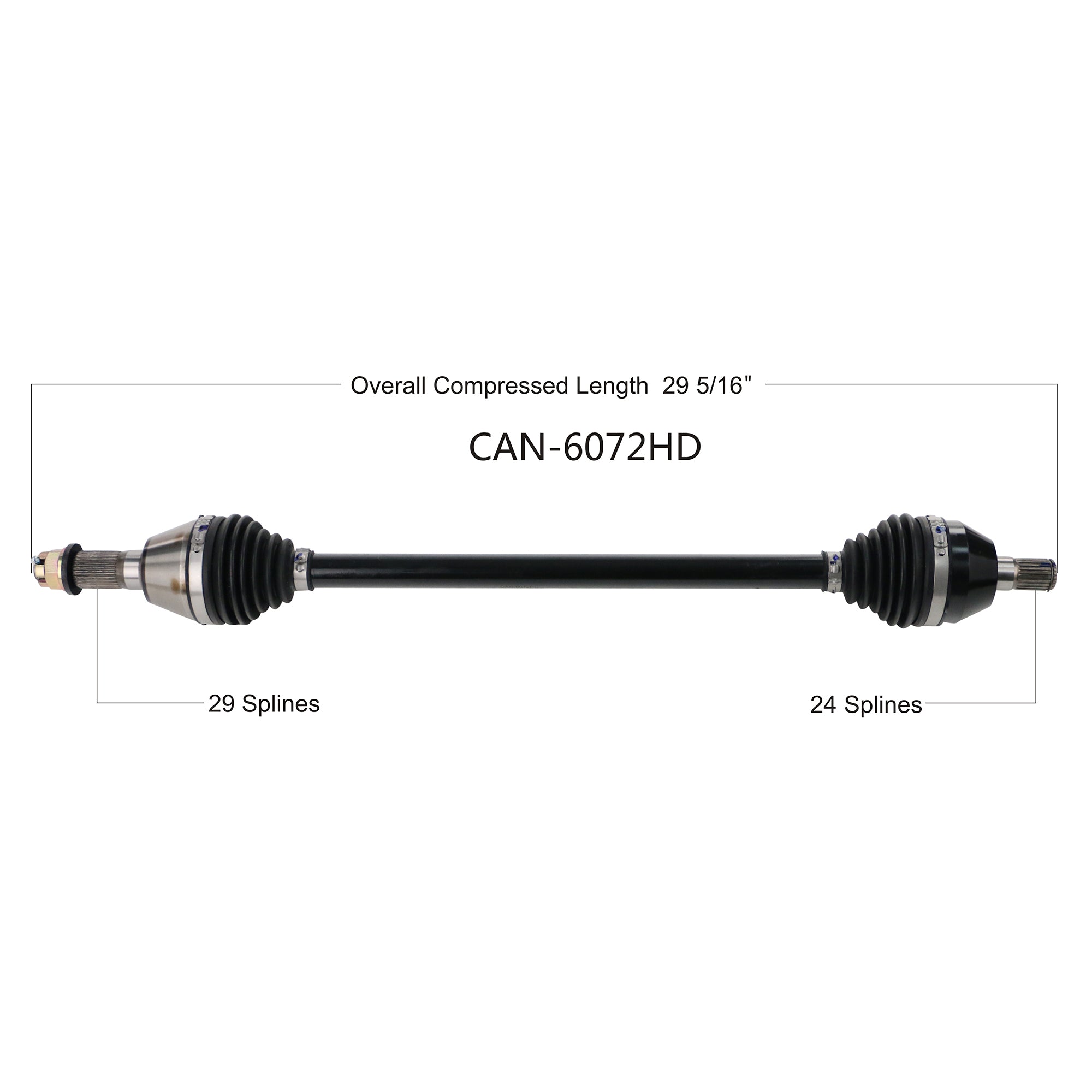 Can-Am Maverick X3 64" Heavy Duty Axle image 4