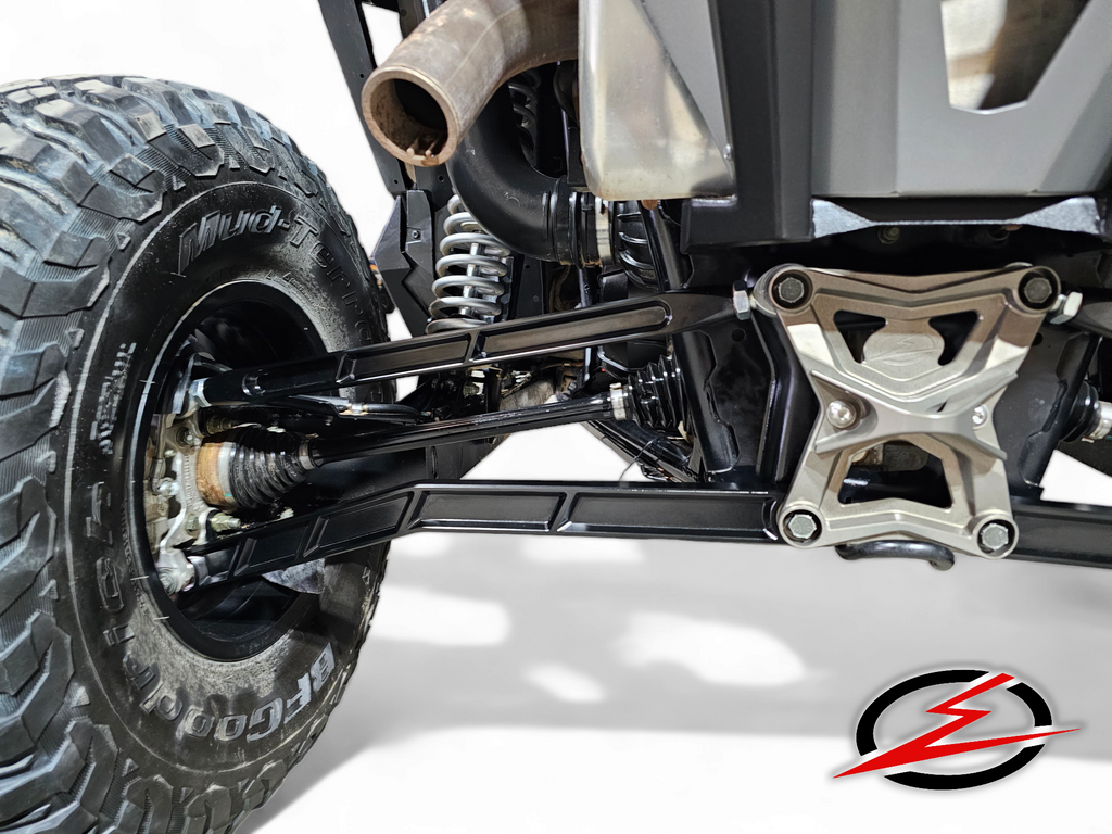 Polaris RZR Pro XP Radius Rods in Black Finish image 11
