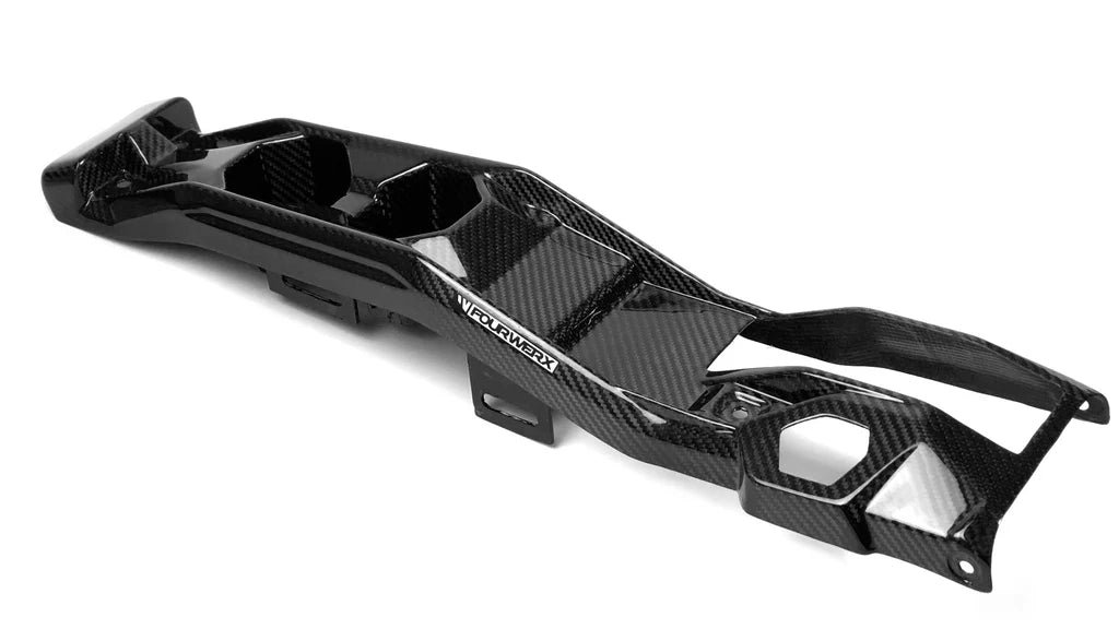 Can-Am Maverick X3 Carbon Fiber Center Console with Cup Holders image 2