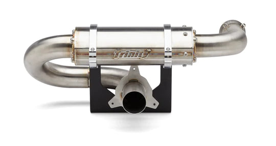 Maverick X3 Center Exit Slip On Exhaust - Trinity Racing image 1