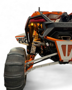 Polaris RZR Pro R, Pro S, Turbo R High Clearance Radius Rods in Clear Finish image 0