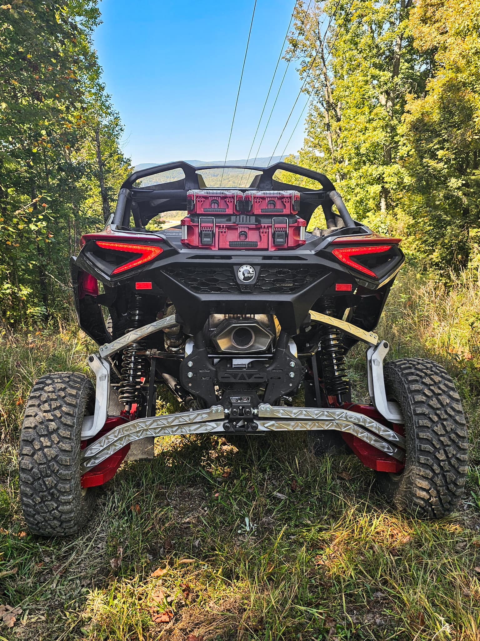 Can-Am Maverick R High Clearance Radius Rods - CA Tech image 2