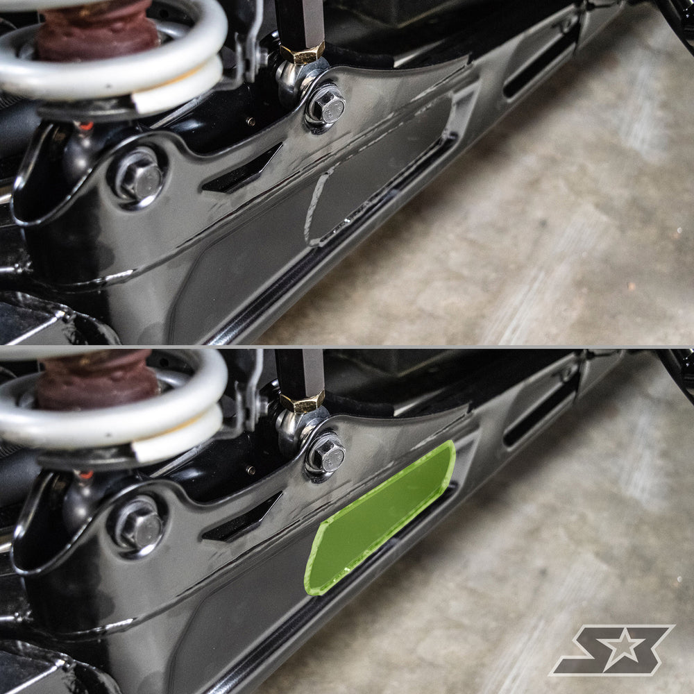 Maverick X3 64" Trailing Arm Weld-In Gusset Kit image 2