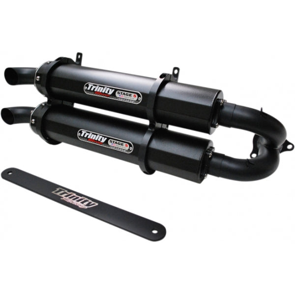 Rzr Xp Turbo/Turbo S Dual Slip-On Cerakote® 16-19 image 0