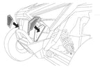 Polaris RZR Pro XP Carbon Fiber Side Grills 2020+ image 3