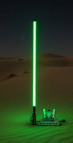 Marshin Whips V2 Black Out LED Whip | Single Stealth Off-Road Light - view 4