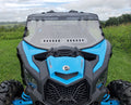 Can-Am Maverick X3 - 2 Pc Windshield with Tinted Visor w/Hard Coat, Vent, and Clamp Options by 3 Star UTV
