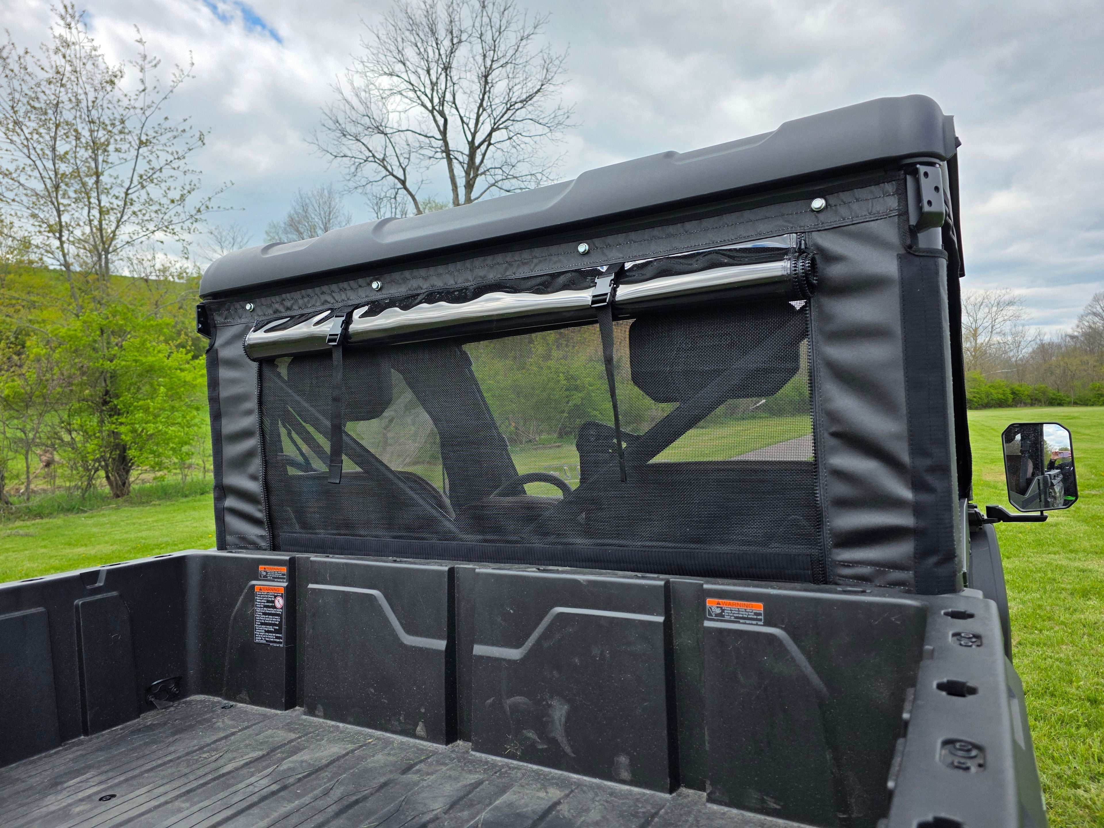 Can-Am Maverick X3 Max - Soft Back Panel with Mesh/Vinyl Window