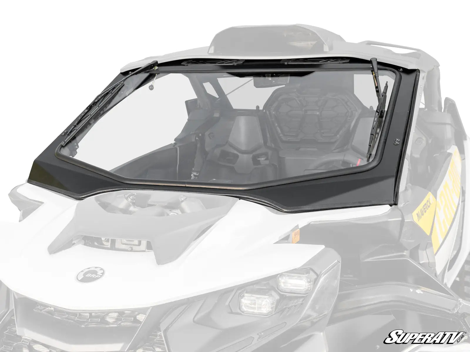 Can-Am Maverick R Glass Windshield With Wipers