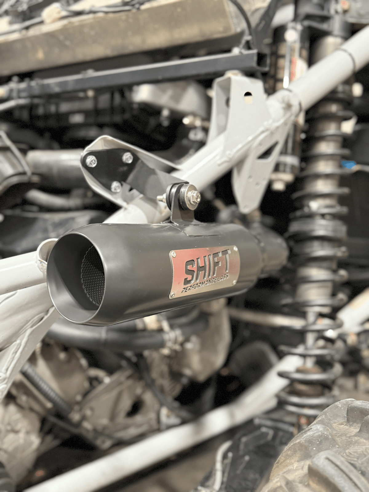 Can-Am X3 Side Mount Exhaust System - SHIFT Performance Labs