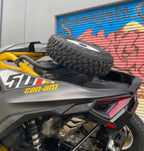 Can-Am Maverick R Dual Clamp Spare Tire Mount image 1