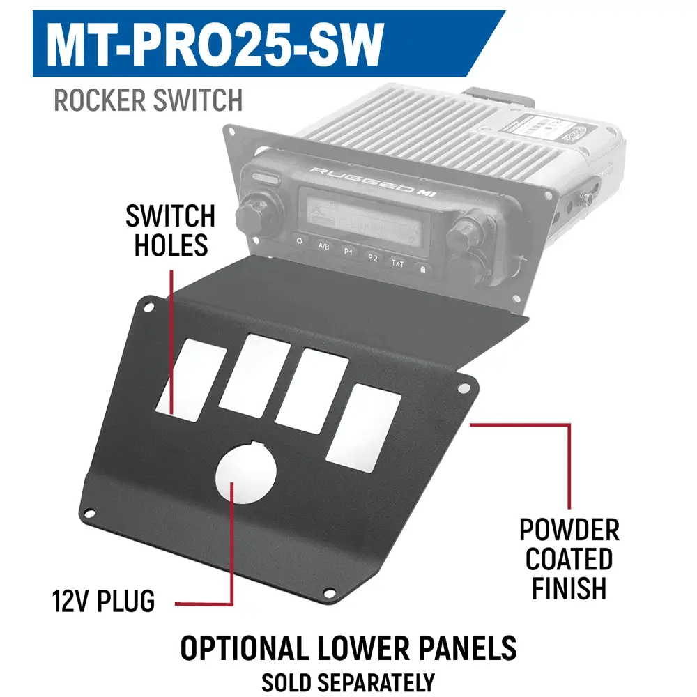2025+ Polaris RZR Pro XP, Pro R, and Pro S - Complete Radio Communication Kit image 3