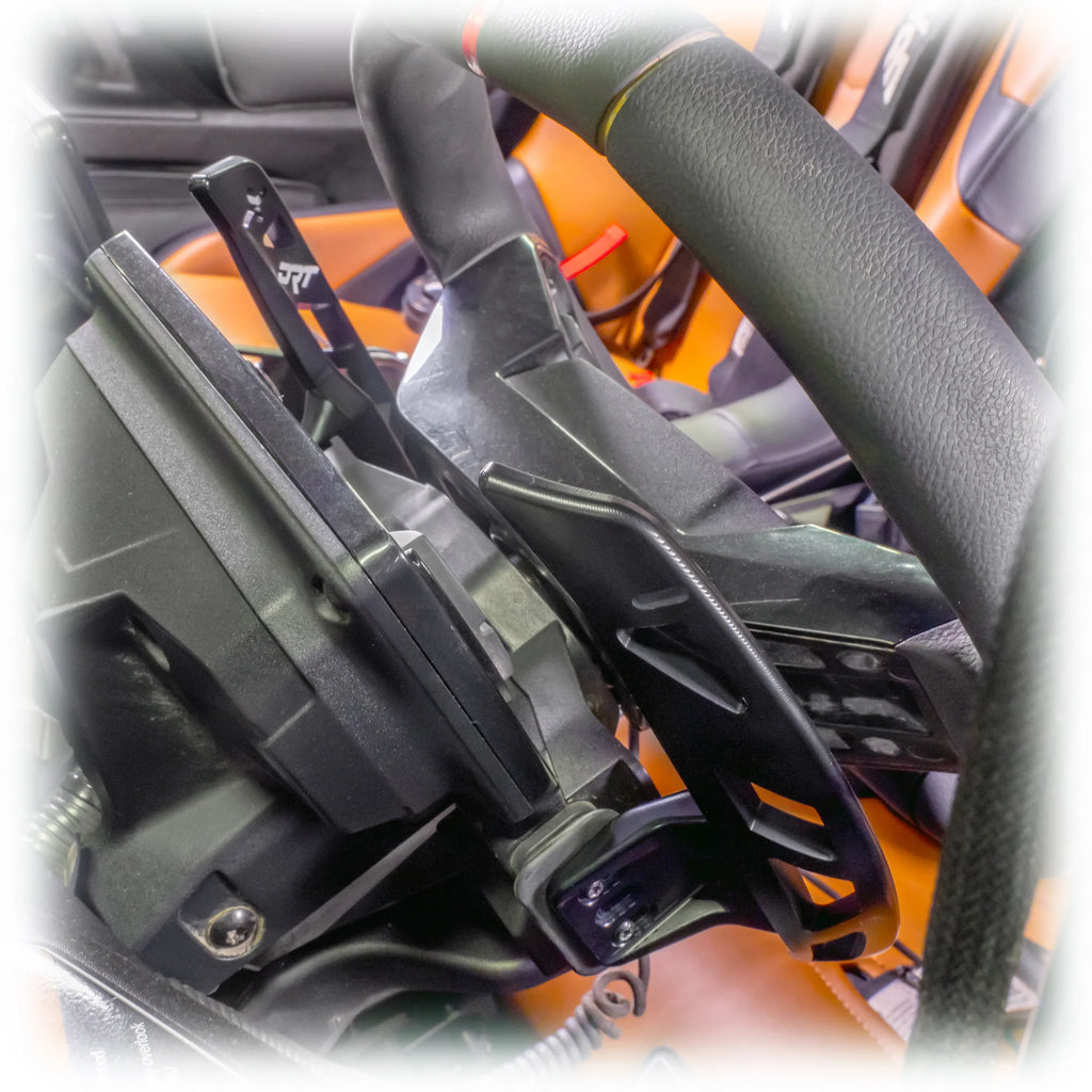 DRT Can-Am 2024+ Maverick R Billet Paddle Shifters image 7