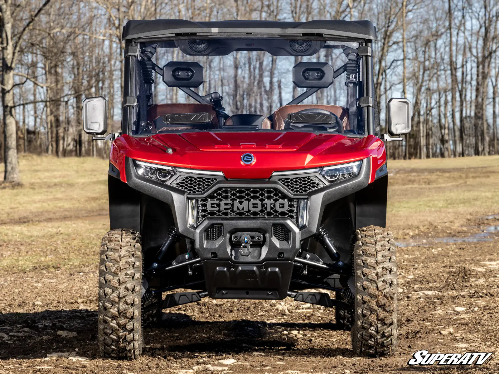 CFMOTO UForce U10 Pro Vented Full Windshield