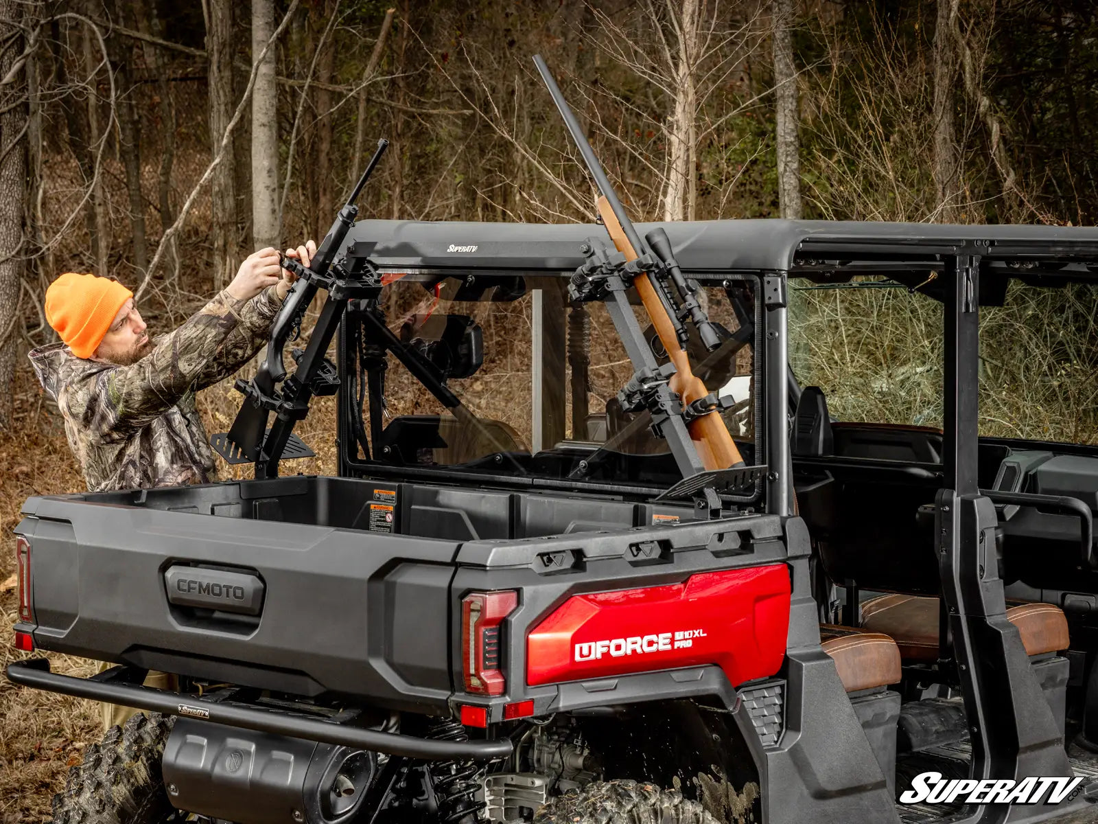 CFMOTO UForce U10 Pro In-Bed Gun Rack