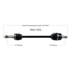 2016-2018 Yamaha Yxz1000R Oe Replacement Cv Axle image 1