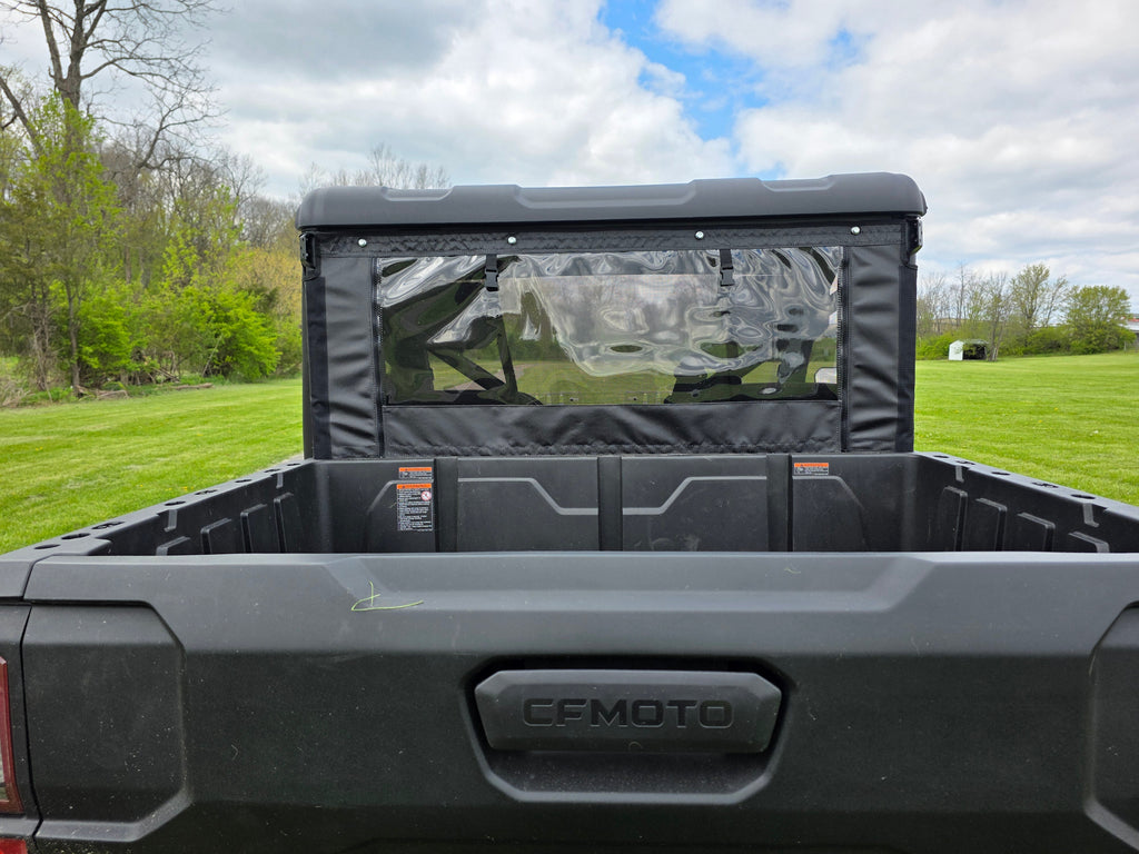 CFMoto UForce U10 Pro/U10 XL Pro - Soft Back Panel with Mesh/Vinyl Window - PATENT PENDING - DOES NOT FIT UFORCE 1000/1000XL