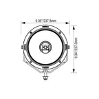 8.7" CG2 Single LED Light Cannon Kit