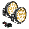 8.7" ADV Light Cannon Kit With Amber Halo by Vision X Off-Road