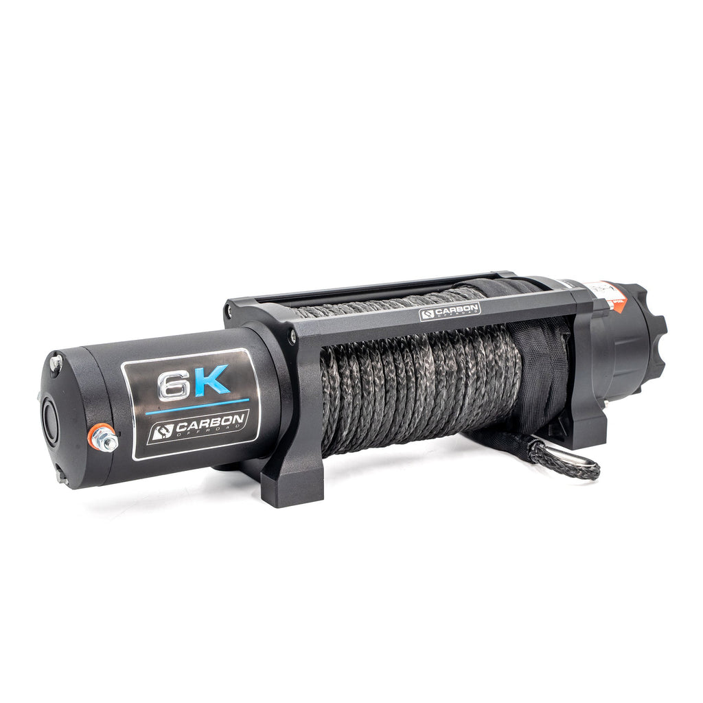 Carbon Offroad Long Drum 6000lb ATV - Small 4X4 Winch - view 6