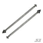 S3 Powersports Hd Tie Rods With Clevis- Can-Am X3 image 0