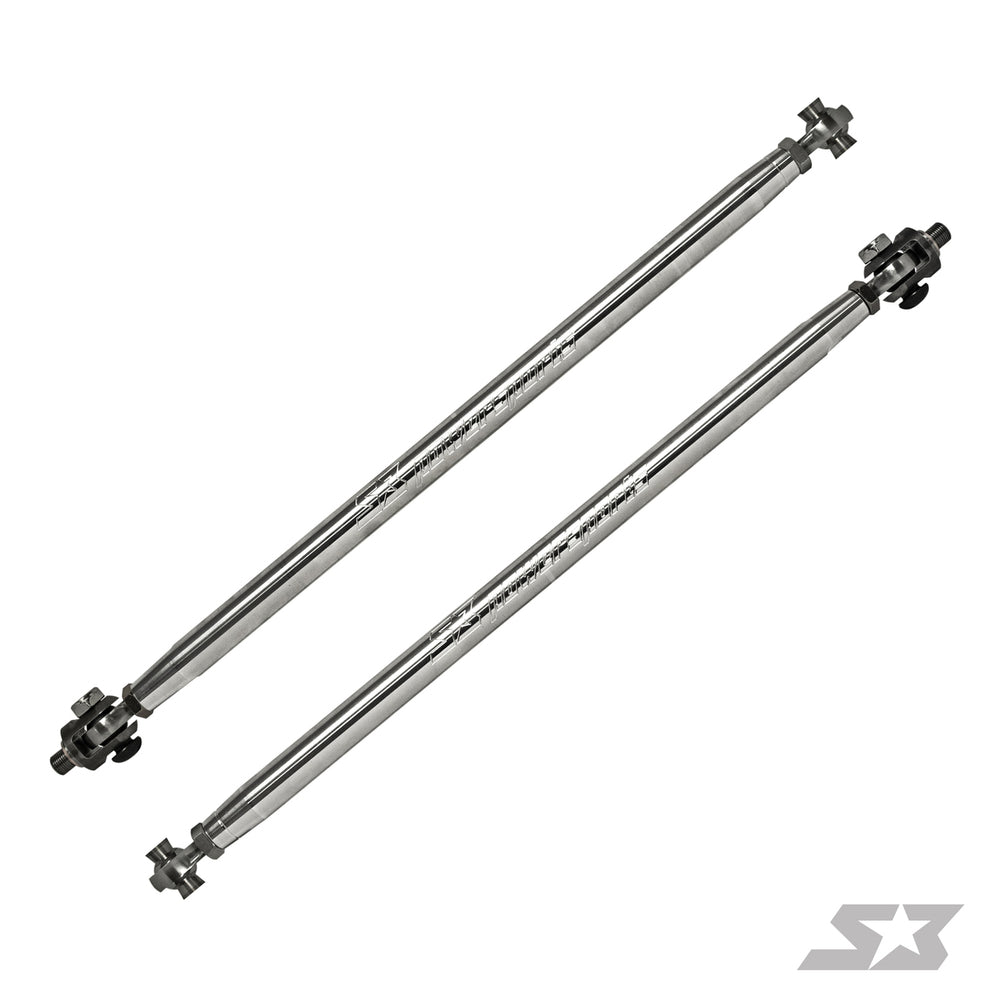 S3 Powersports Hd Tie Rods With Clevis- Can-Am X3 image 0