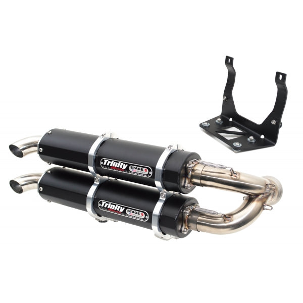 Maverick X3 Dual Slip-On Exhaust - Trinity Racing image 0