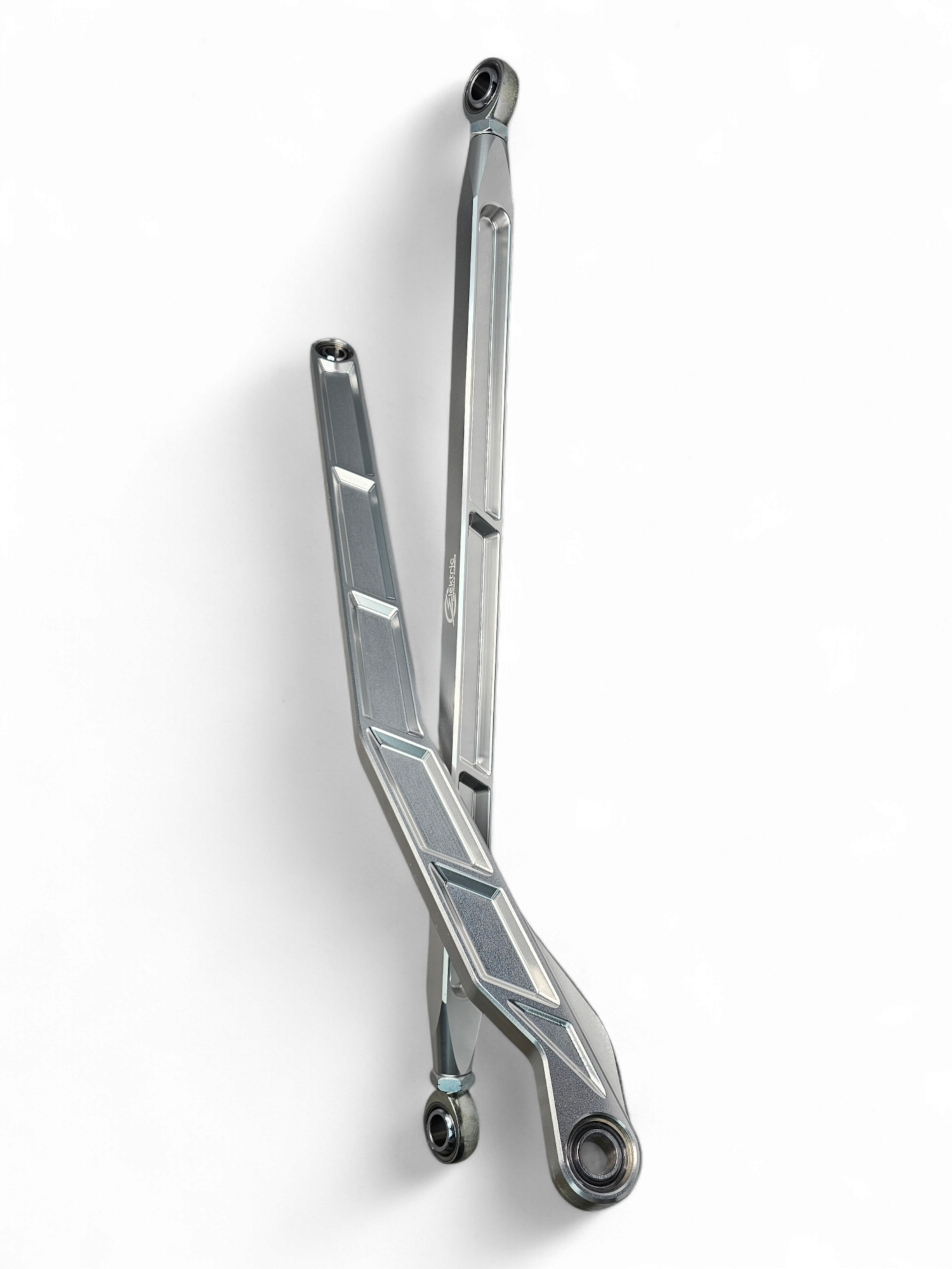 Polaris RZR Pro R, Pro S, Turbo R High Clearance Radius Rods in Clear Finish image 4
