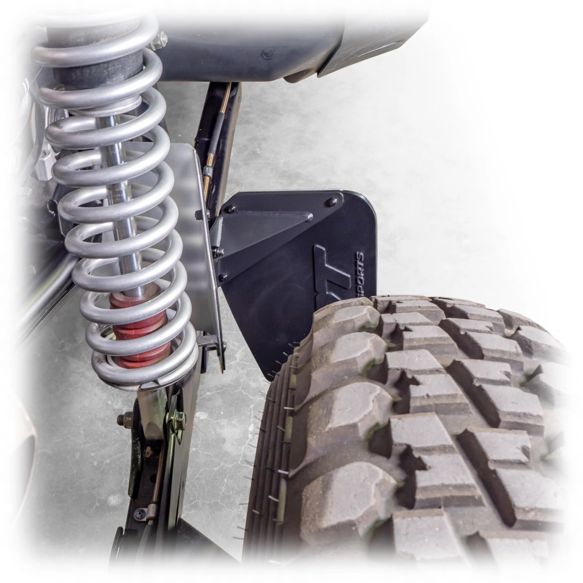 Polaris RZR Pro XP Billet Aluminum Rock Guards Mud Flaps image 4