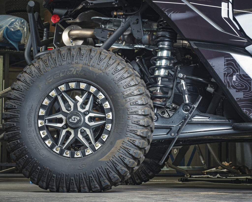 Can Am X3 Rear Wheel Rock Guard Deflector Mud Flap Kit image 3