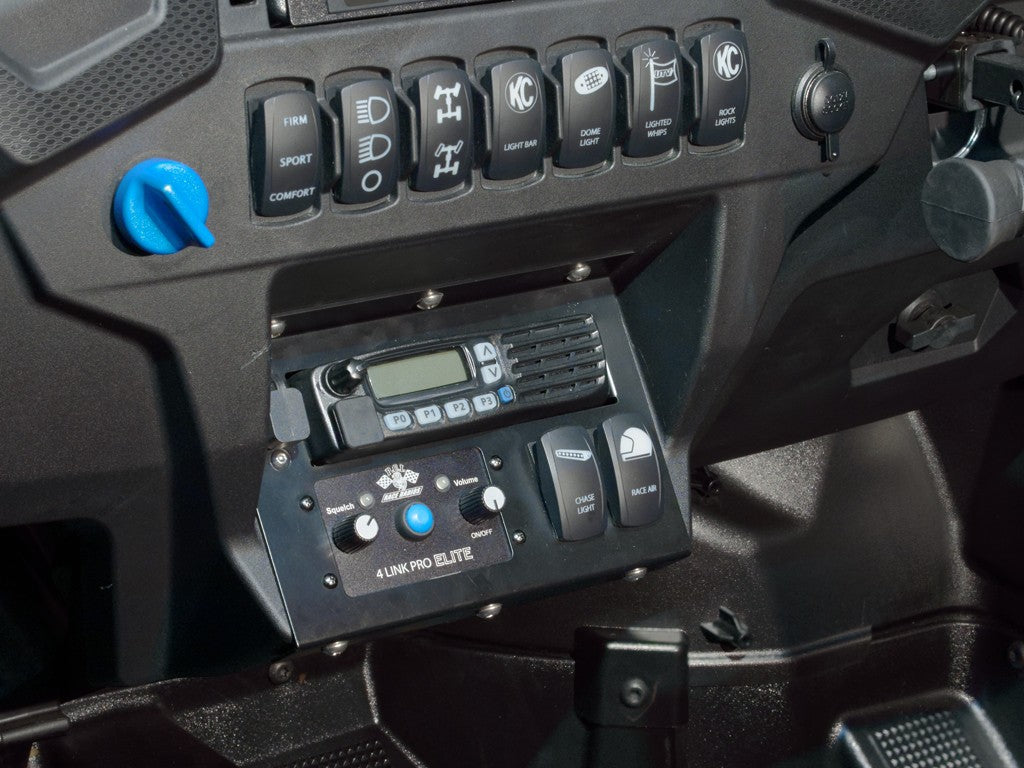 Polaris Rzr Xp Turbo S Pci Kenwood Two Way Radio & Intercom Mount image 1