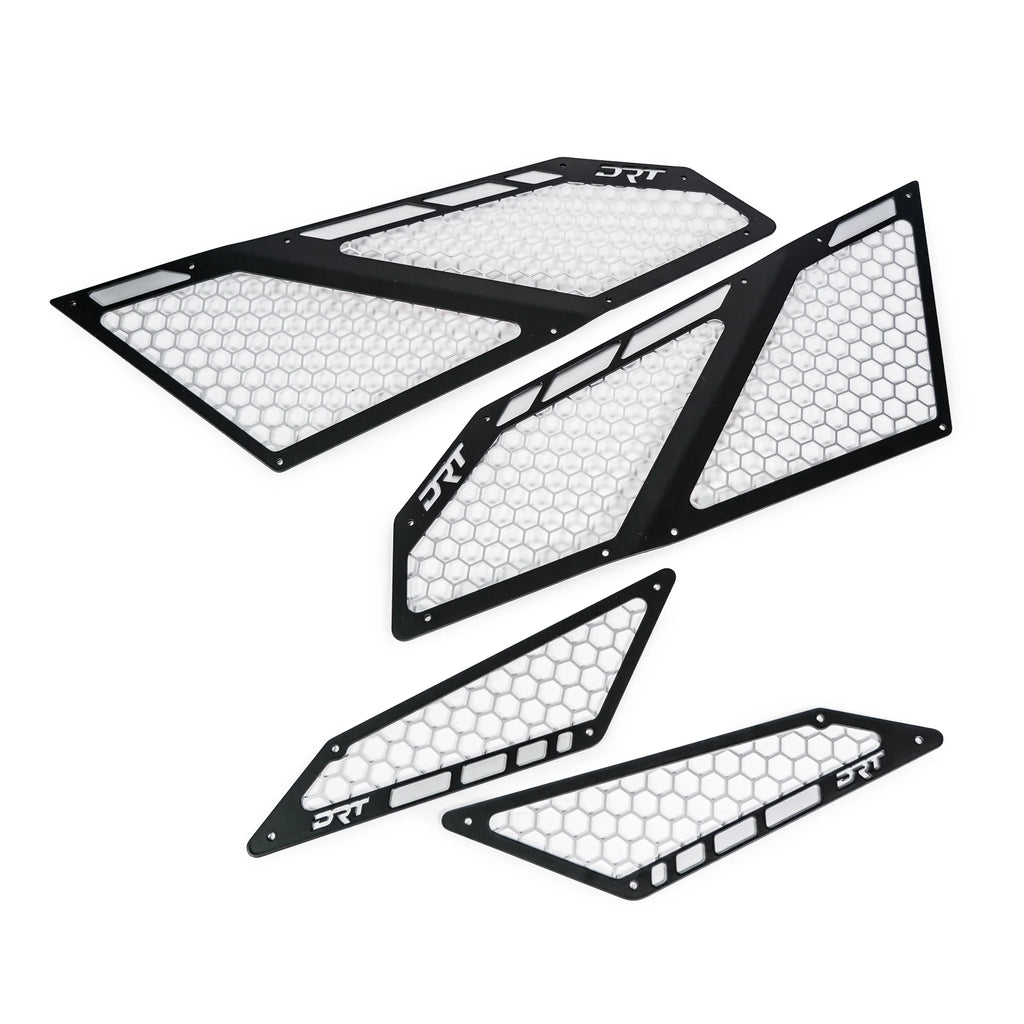 Drt Polaris Rzr Pro R/Turbo R Aluminum Complete Intake Vent Set image 0
