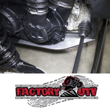 Can-Am Maverick X3 Half Inch Rear Skid Plate Kit image 1