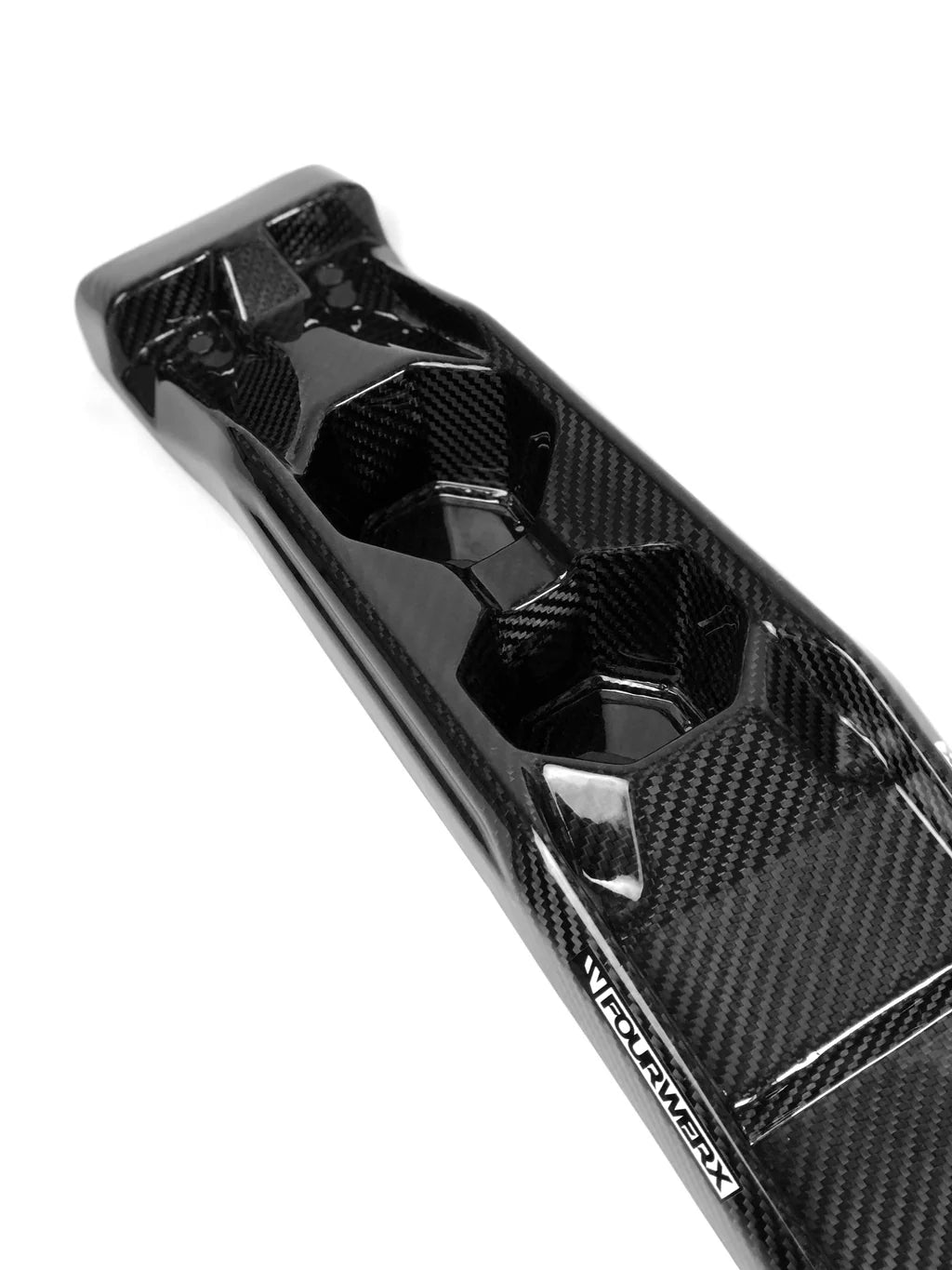 Can-Am Maverick X3 Carbon Fiber Center Console with Cup Holders image 1