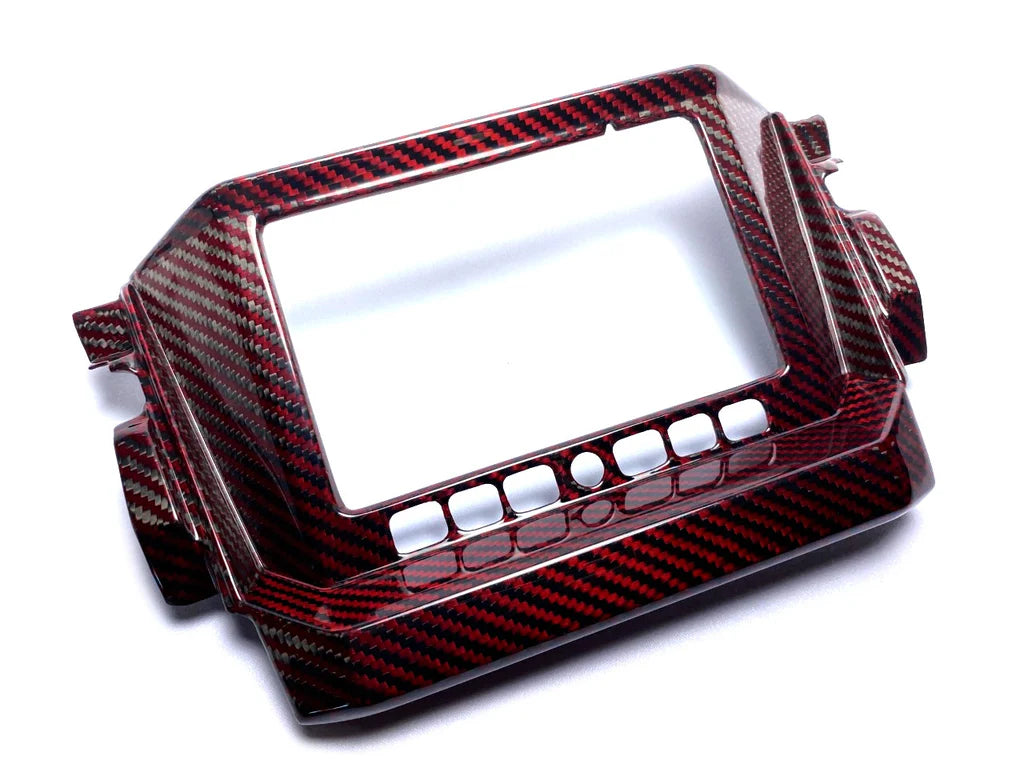 Polaris RZR Pro XP / Pro R Carbon Fiber Ride Command Bezel image 0