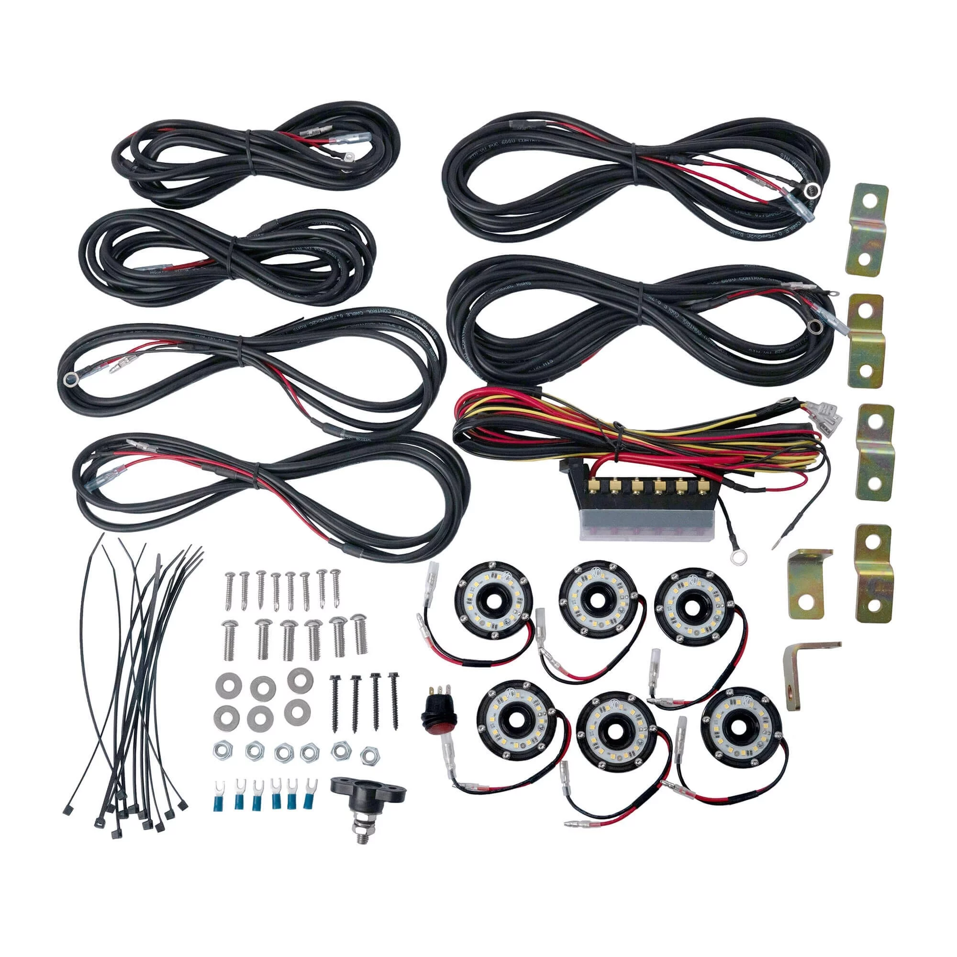 Cyclone Led 6-Light Universal Rock Light Kit - Utv Sxs Jeep image 3