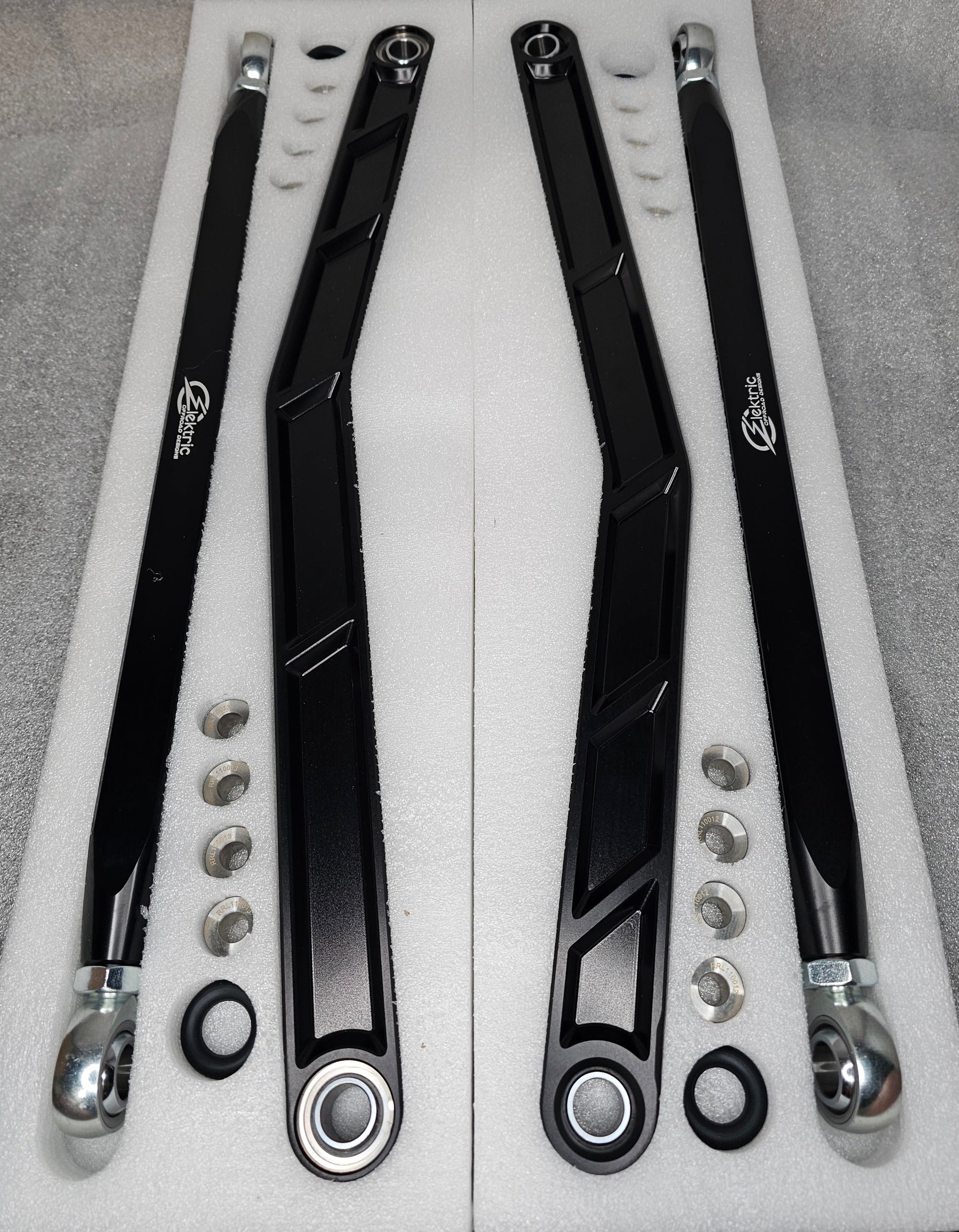 Polaris RZR Pro XP Radius Rods in Black Finish image 3