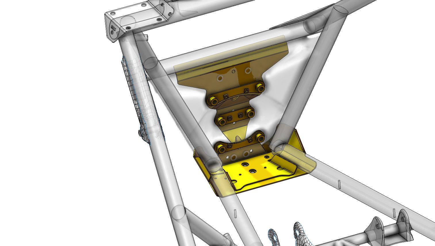 Maverick X3 Weld In Rear Radius Rod Reinforcement Plate - Ct Race Worx image 3
