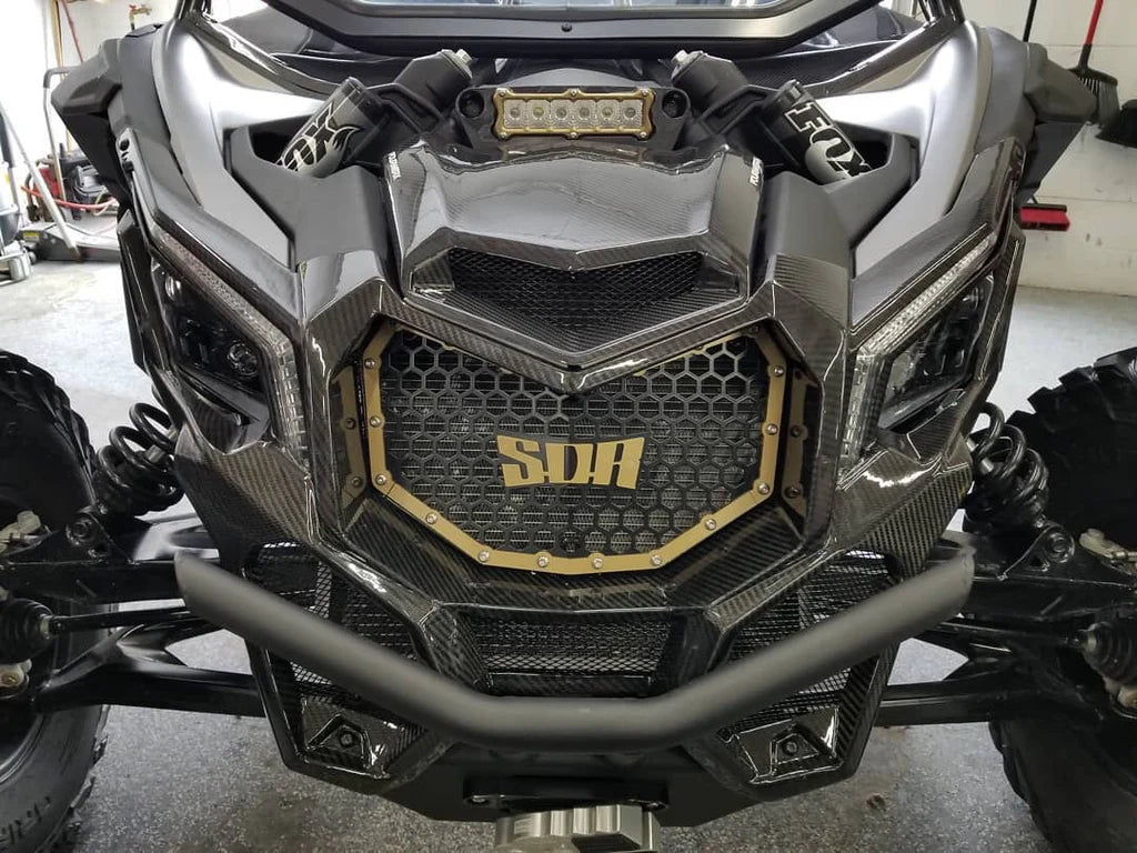 Can-Am Maverick X3 Carbon Fiber Front Fascia image 1