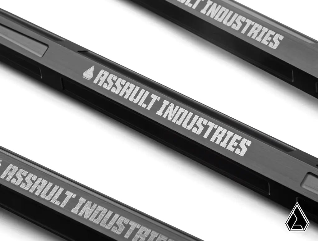 Assault Industries Can-Am Maverick R Turret Style Quick Camber Radius Rods image 1
