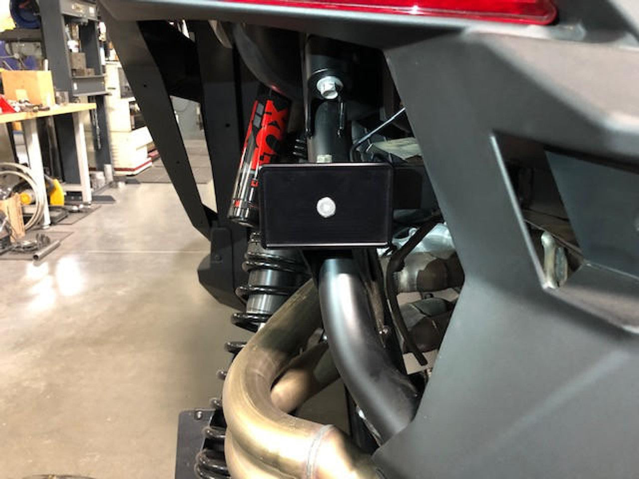 Utv Inc Rzr Pro R Billet Registration Sticker Mount Black image 2