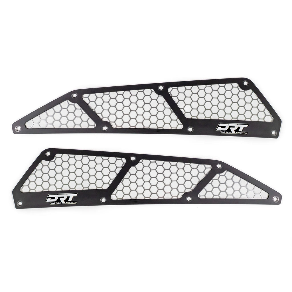 Drt Kawasaki Teryx Krx/4 1000 Air Intake Vent Cover Set (Black/Raw) image 1