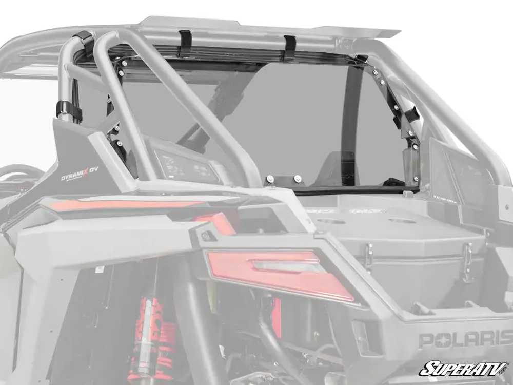 Polaris Rzr Turbo R Rear Windshield By Superatv image 0