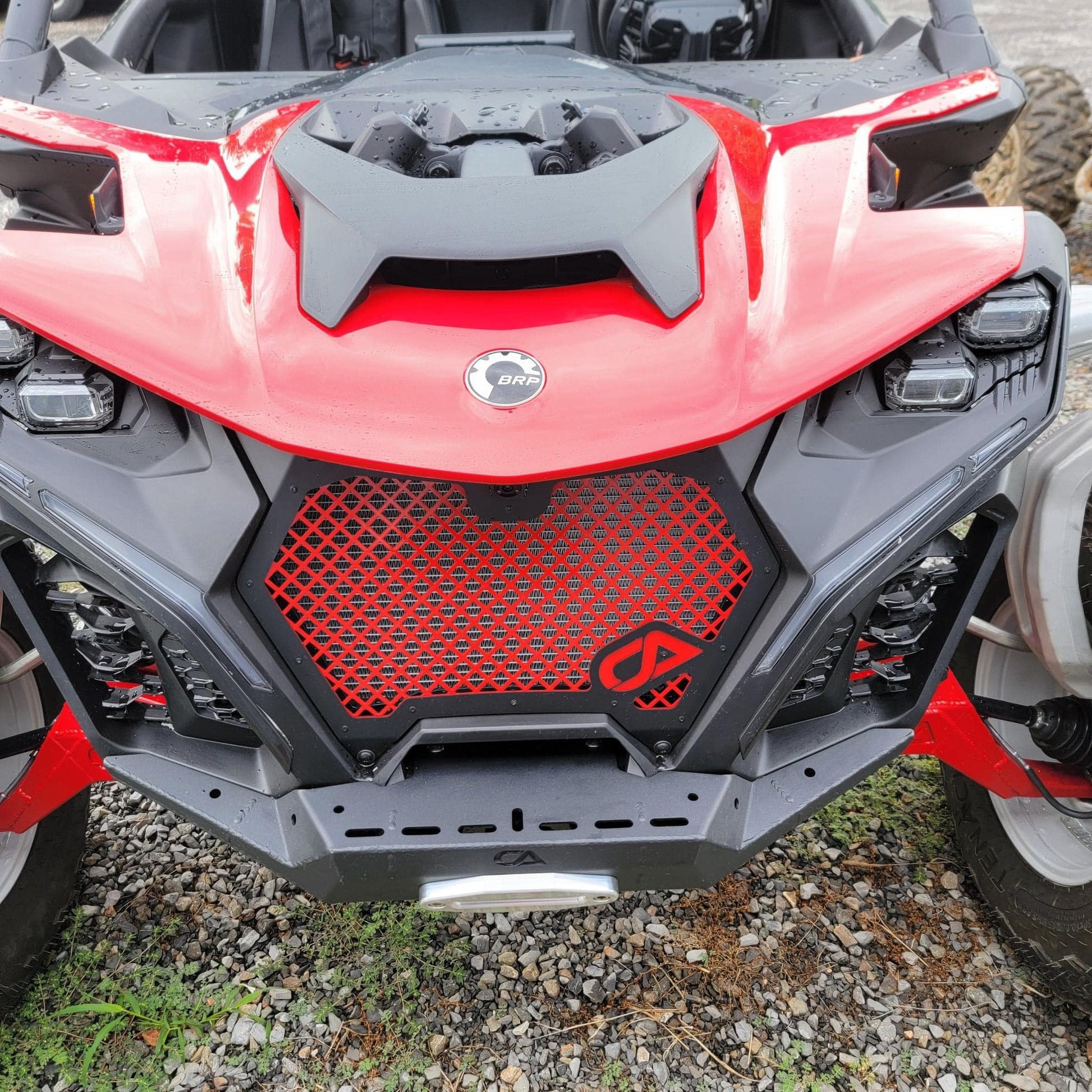 Can-Am Maverick R Grille - CA Tech image 0