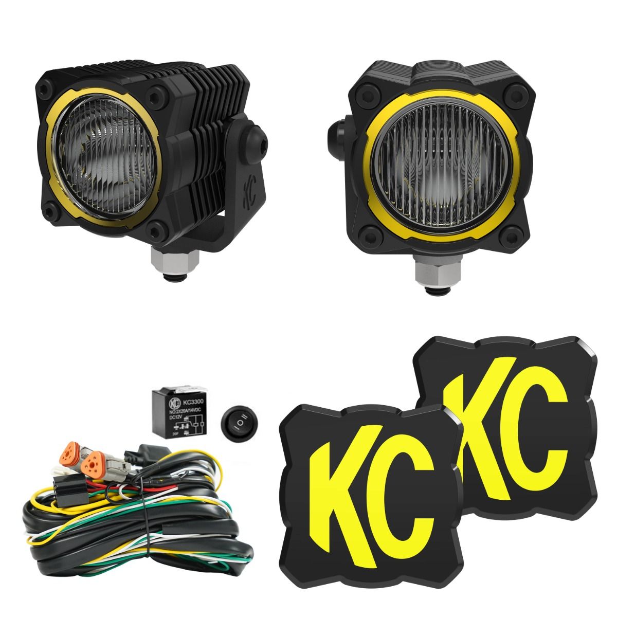 Can-Am Maverick R Backup / Chase Hardware Set and FLEX ERA® 1 LED Light Pod Kit image 1