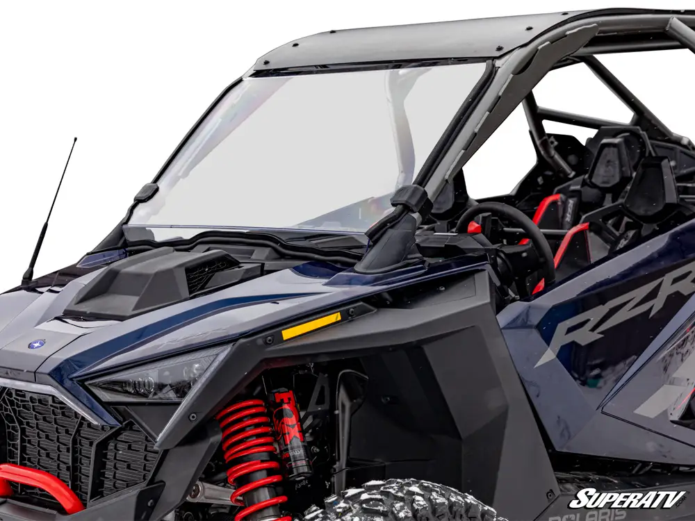 Polaris Rzr Pro R Scratch-Resistant Full Windshield image 0