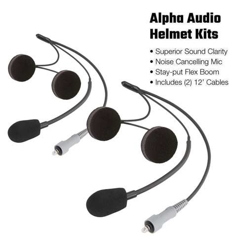 Can-Am X3 Stx Stereo Complete Utv Communication  Kit With Top Mount image 4