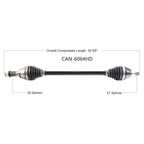 Can-Am Maverick X3 72" Heavy Duty Axle image 0